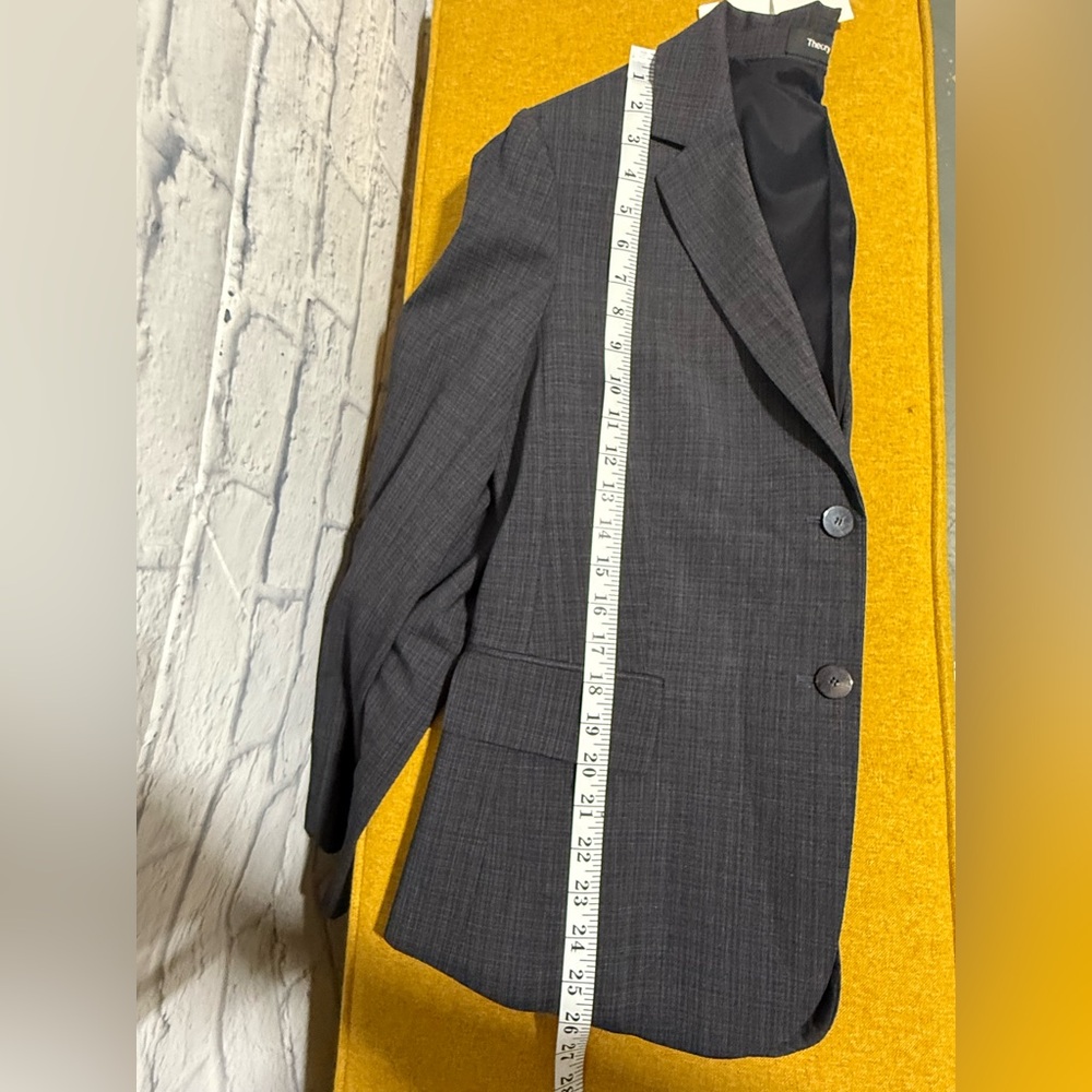 Theory Carissa Women’s Navy Blazer Suit Jacket, Size 12 - Picture 10 of 10